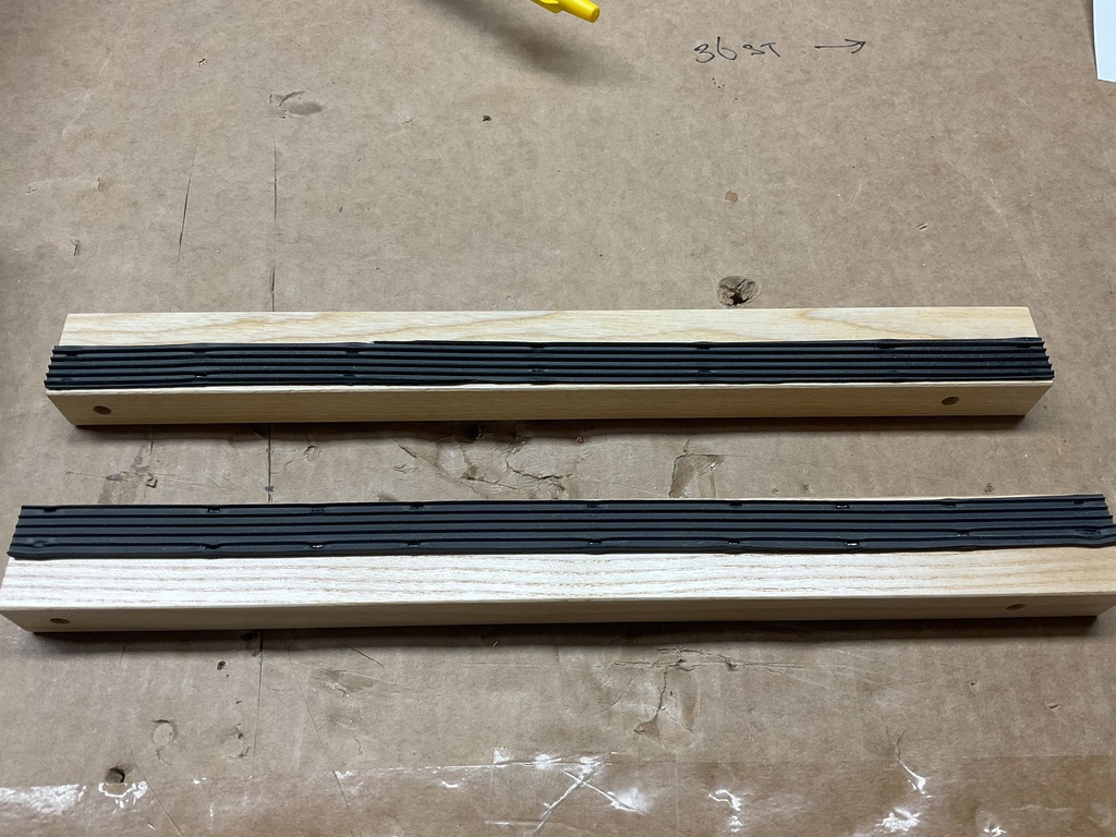 Strook ribloper smal 15x3mm 165mm lang