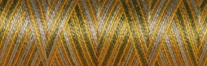 Venne BIO GOTS katoen Nm 40/2 gemerc. multi-kleur mini spoel nr. 8-4002 venkel
