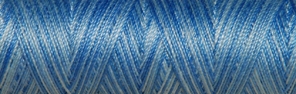 Venne Baumwolle Nm 40/2 multi-color, mercerisiert, Minispule, 8-3042 air " - per 6"