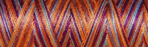 Venne Cotton Nm 40/2 mercerized 1000 gram multi-color nr. 8-3062 carnival
