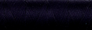 Venne ORGANIC GOTS Cotton Nm 50/2 mercerized mini spool 7-4006 deep navy " - per 7"