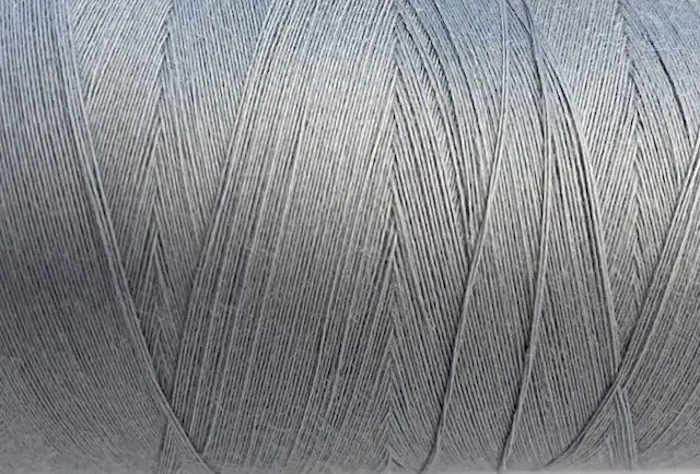 Venne ORGANIC GOTS Baumwolle Nm 34/1x2 gekämt 50 gram nr.  11-7004 blaugrau 