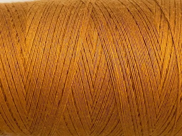 Venne ORGANIC GOTS Cotton Nm 34/1x2 combed 50 gram nr. 11-6044 burnt orange