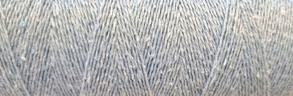 Venne Eco Jeans recycled Nm 12/2 1000 gram 19-4060 Steam  (approx. 1,5 kg cone)