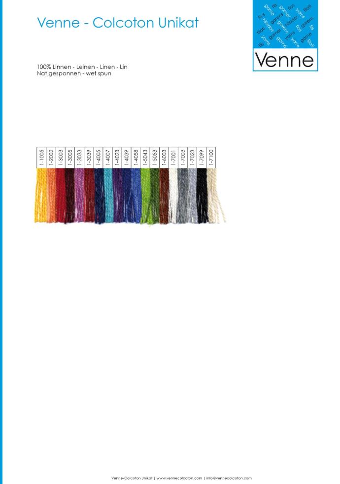 Sample Card Organic Linen 16/1 - 16/2 (copy)