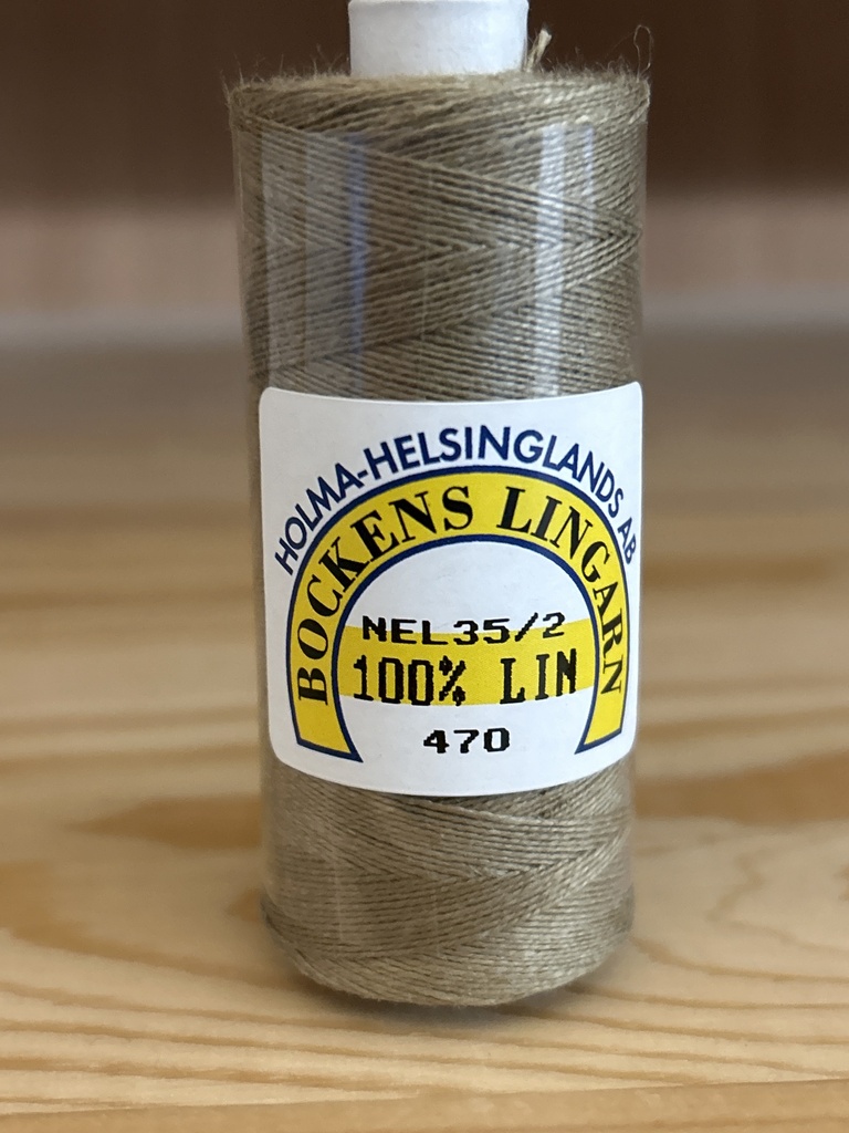 Bockens 100%  Linnen Nel 35/2 kleur 470 25 gr tube