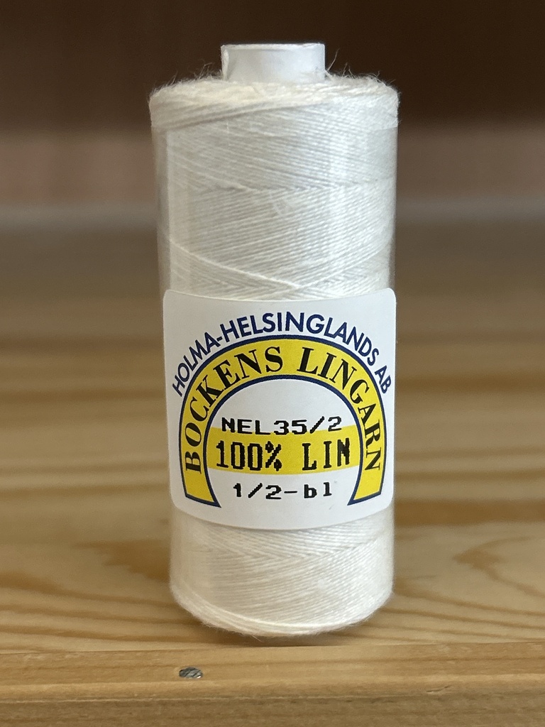Bockens 100%  Linnen Nel 35/3 1/2 BL 25 gr tube