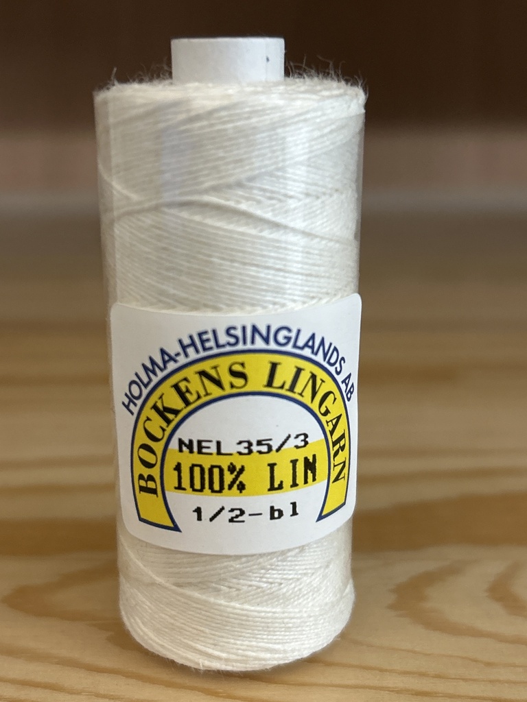 Bockens 100%  Linnen Nel 40/2 1/2 BL 25 gr tube