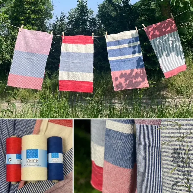 Webpaket Geschirrtücher Delta - 4 schäfte/4 tritten