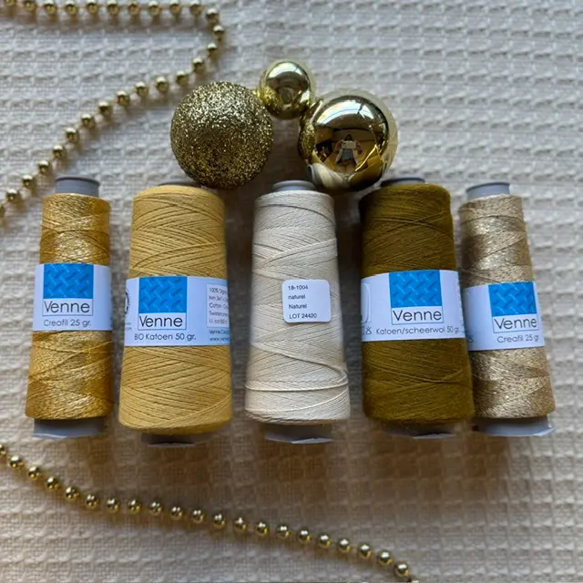 SALE: Yarn set Winter Gold