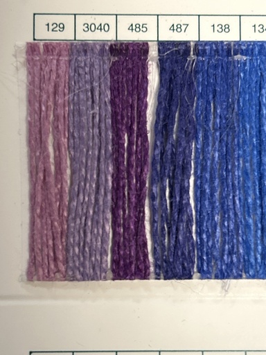 [B-352-485-1] Bockens 100% Leinen Nel 35/2 12.5 gr Spule - Farbe 485