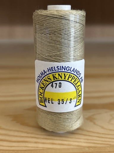 [B-353-470-1] Bockens 100%  Linnen Nel 35/3 OBL 470 25 gr tube