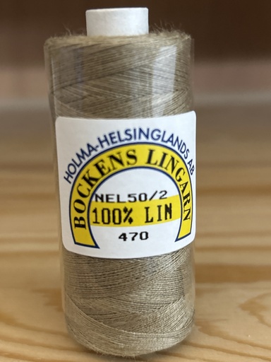 [B-502-470-1] Bockens 100%  Linnen Nel 50/2 OBL 470 25 gr tube