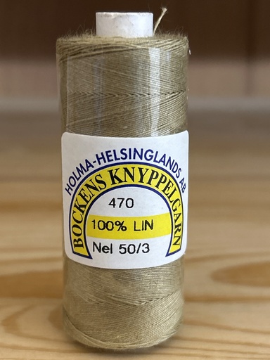 [B-503-470-1] Bockens 100% Linnen Nel 50/3 470 25 gr tube