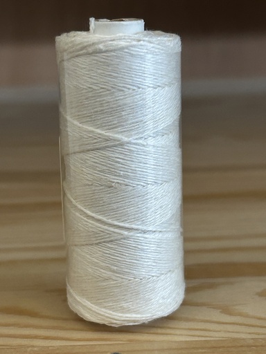 [B-603-2000-1] Bockens 100%  Leinen Nel 60/3, 4/4 gebleicht, 25 g Spule