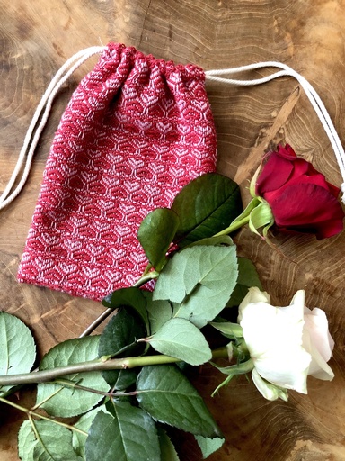 [WP-0147] Weaving kit, small bag 'Valentine' 3 pcs, - 8 shafts