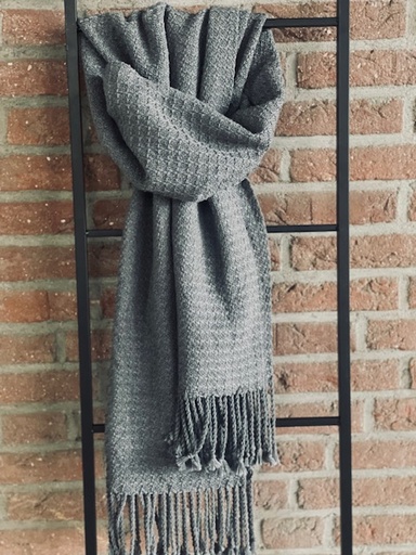 [WP-0136] Weefpakket - omslagdoek Stone - 8 schachten