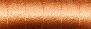 [7-343-6044-1] Venne Cotton 34/3 mercerized mini spool nr. 7-6044 Burnt Orange (pro 5)