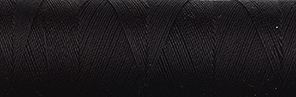 [7-502-7099-1] Venne ORGANIC GOTS Cotton Nm 50/2 mercerized mini spool 7-7099 black (per 7)