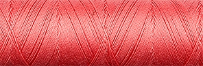 [7-502-2004-1] Venne ORGANIC GOTS Cotton Nm 50/2 mercerized mini spool 7-2004 coral (per 7)