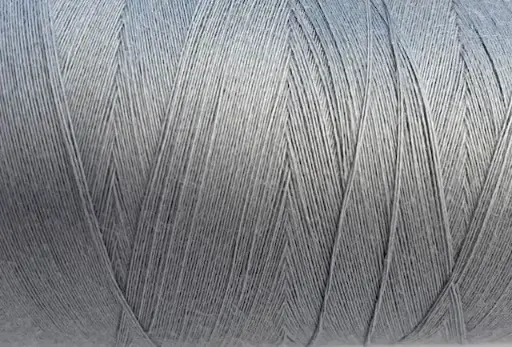 [11-341-7004-2] Venne ORGANIC GOTS Baumwolle Nm 34/1x2 gekämt 50 gram nr.  11-7004 blaugrau 