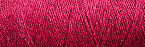[19-122-3005-4] Venne Eco Jeans recycled Nm 12/2 1000 gram 19-3005 Deep Red - (1.5-2Kg cones)