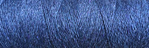 [19-122-4038-3] Venne Eco Jeans recycled Nm 12/2 100 gram cross cone 19-4038 Slate Blue