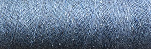 [19-122-4041-3] Venne Eco Jeans recycled Nm 12/2 100 gram cross cone 19-4041 Cloud