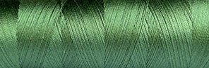 [9-602-5053-1] Venne 100% Silk Nm 60/2 mini spool nr. 9-5053 fern green " - per 7"