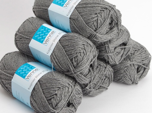 [18-25-1006-2] Venne Cotton/Cashmere Nm 25 70/30% Nm 50/6x3 50 gram 18-1006 Stone